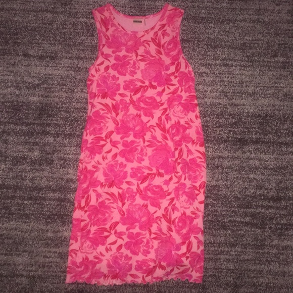 Pink Rose Dress - Picture 1 of 3